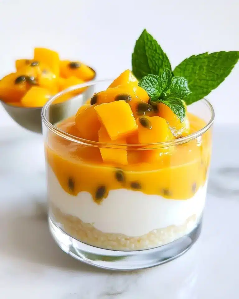 Mango Passionfruit Chia Pudding Recipe