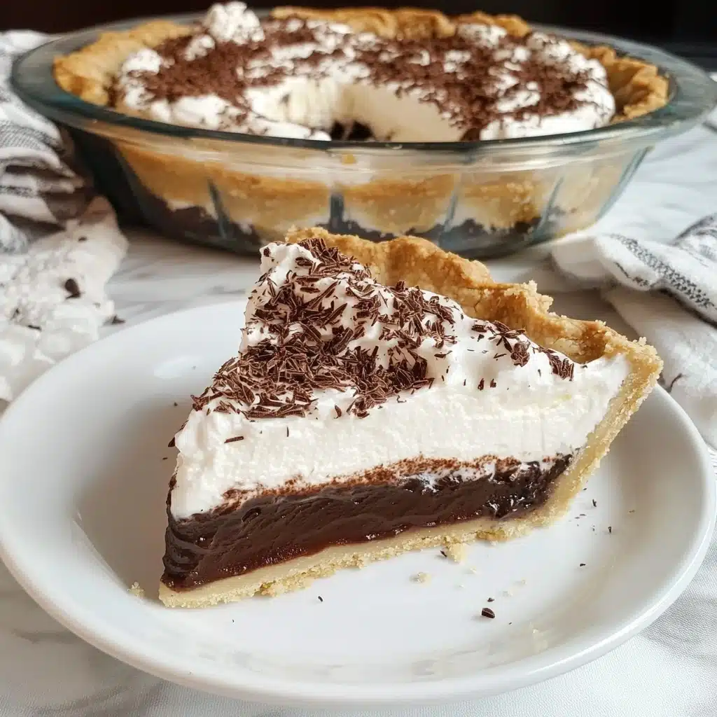 Black Bottom Pie Recipe - Recipe Image