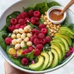 Spinach Raspberry Salad Recipe