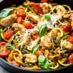 Skillet Bruschetta Chicken Dinner Recipe