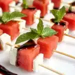 Easy Watermelon Feta Skewers Recipe