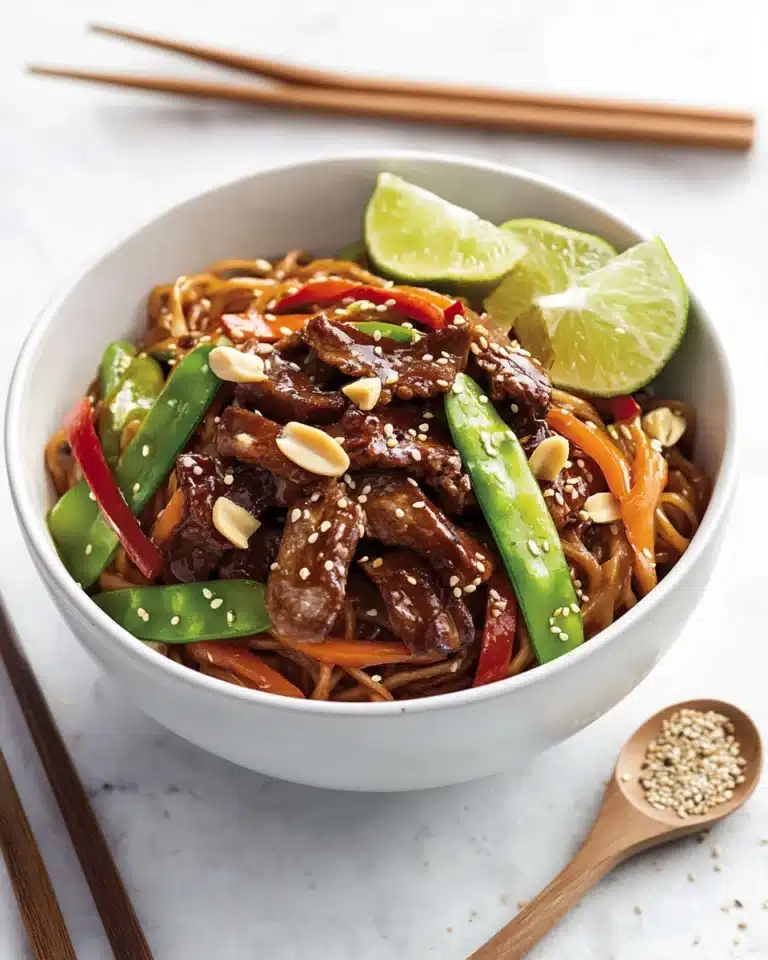 Delicious and Easy Chicken Noodle Stir Fry Recipe