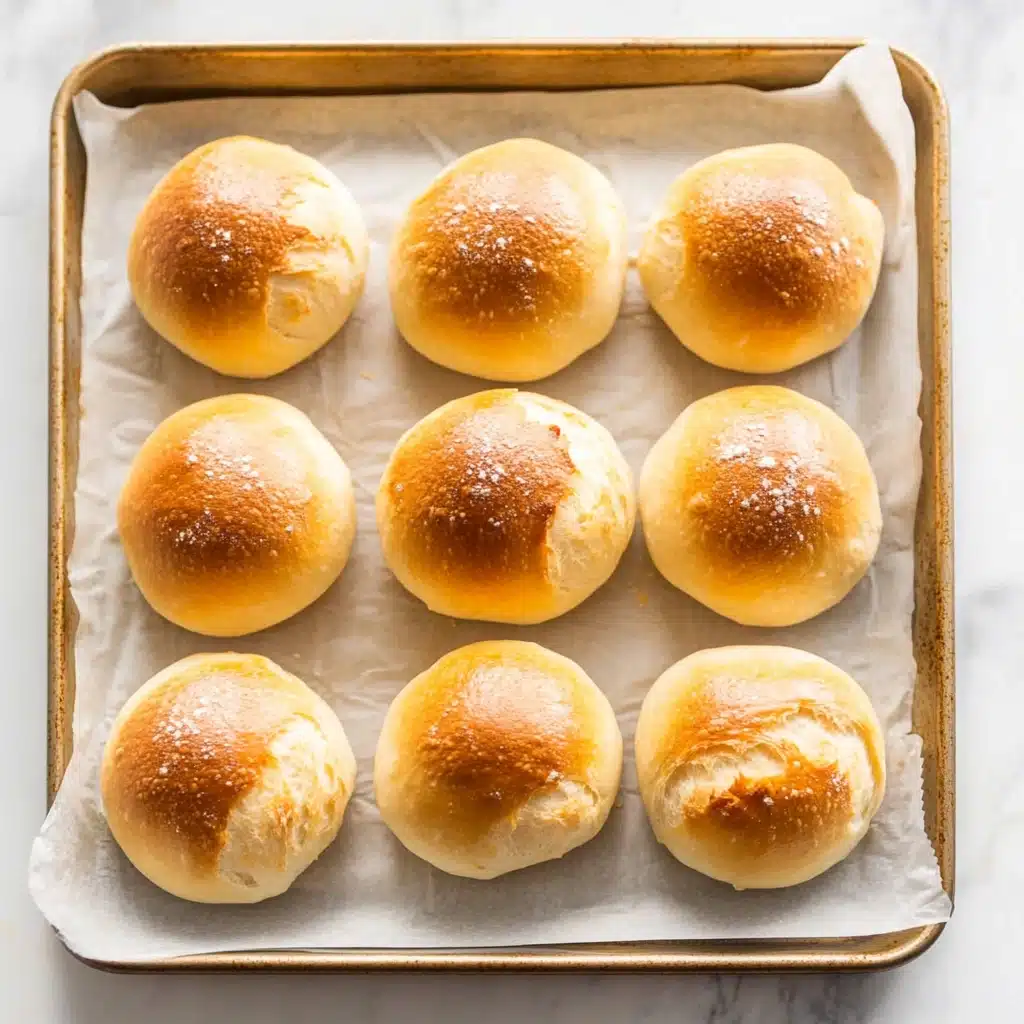 Mom's Homemade Buns Recipe - Recipe Image