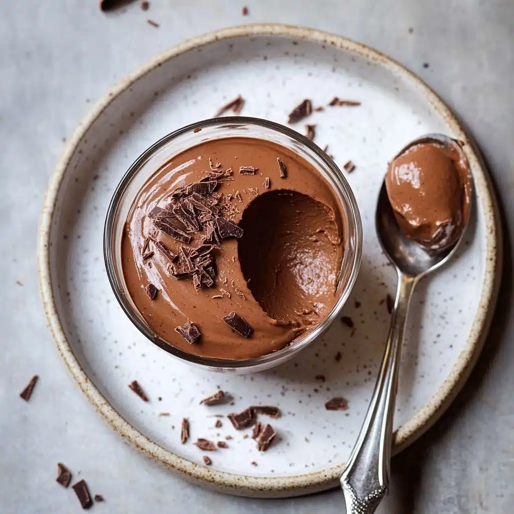 Vegan Chocolate Mousse Recipe - Recipe Image