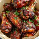 Sweet Garlic Chili Glazed Smoked Chicken Wings Recipe