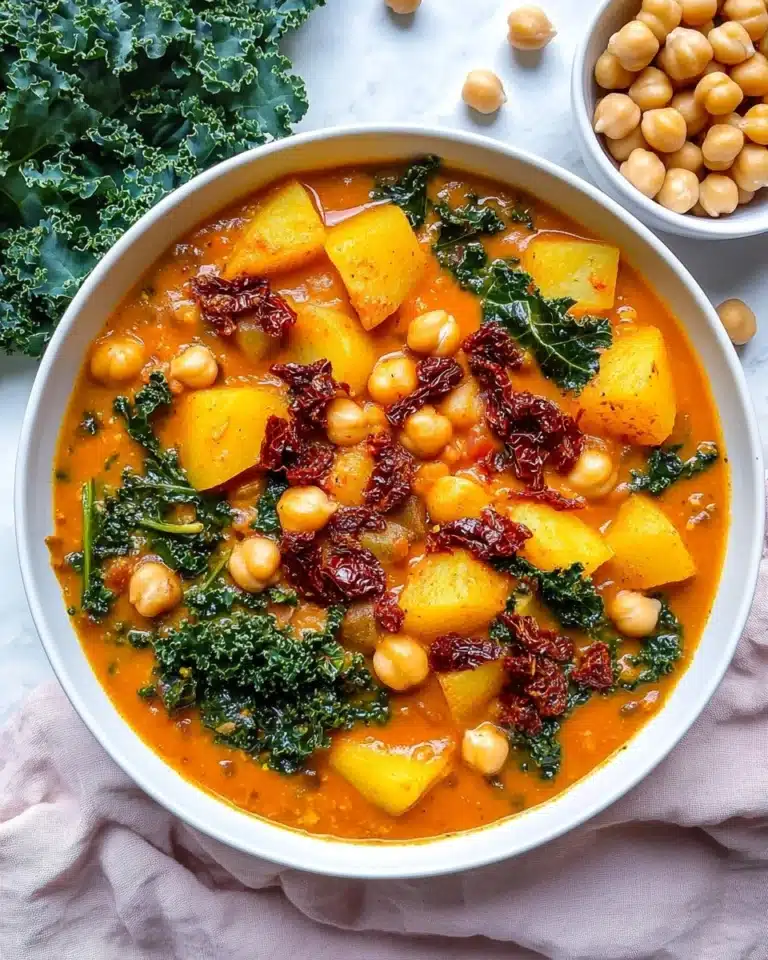 Creamy Tuscan Chickpea Soup Recipe