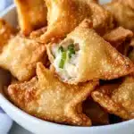 Crab Rangoon (Crab & Cream Cheese filled Wontons) Recipe