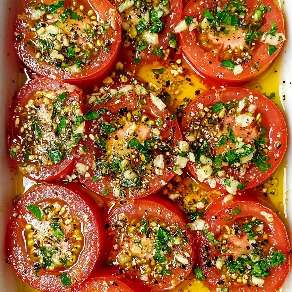 Garlic Fried Tomatoes Recipe - Recipe Image
