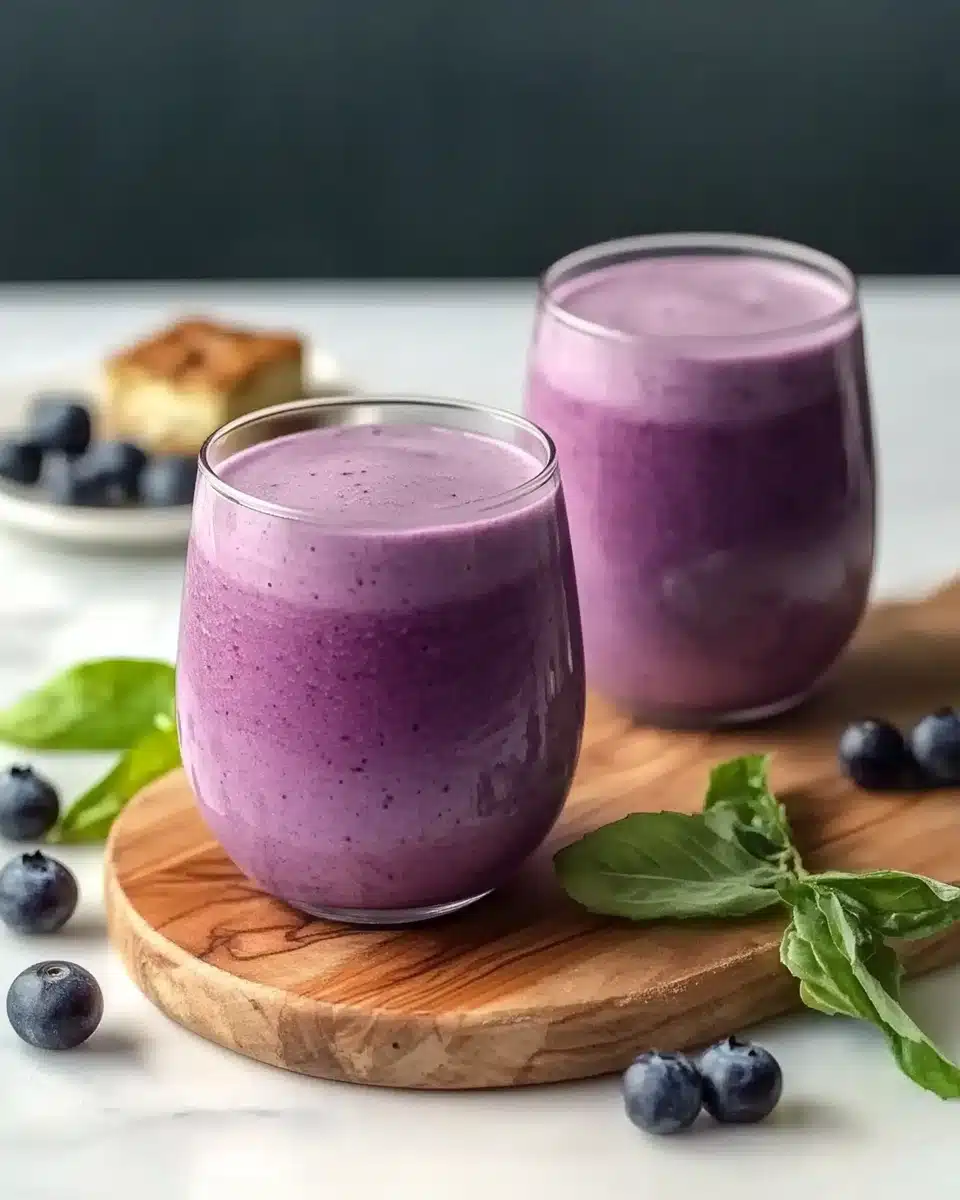 Blueberry Green Tea Smoothie Recipe