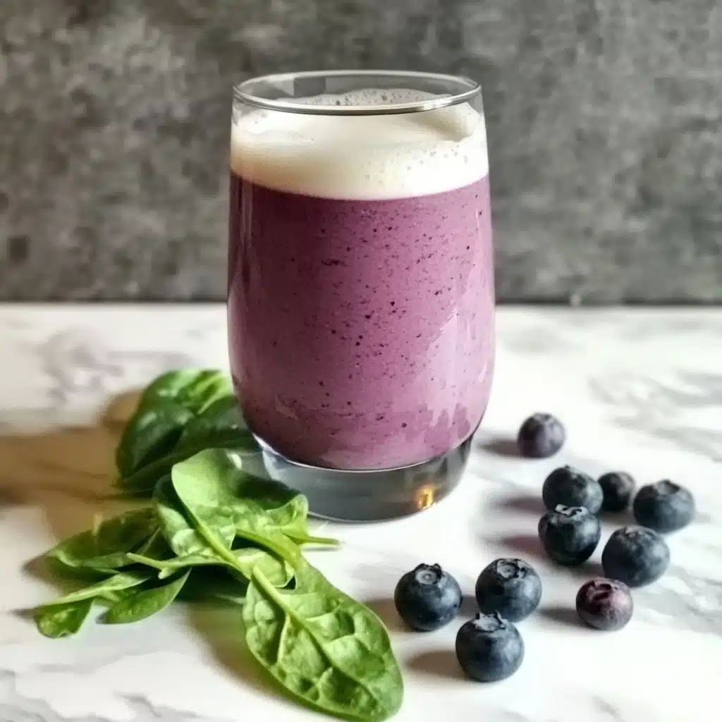 Blueberry Green Tea Smoothie Recipe - Recipe Image