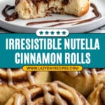 Nutella Cinnamon Rolls Recipe