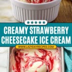 Strawberry Cheesecake Ice Cream Recipe
