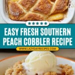 Fresh Southern Peach Cobbler Recipe