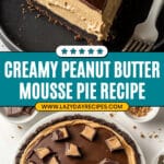 Peanut Butter Mousse Pie Recipe