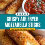 Air Fryer Mozzarella Sticks Recipe