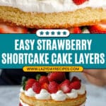Strawberry Shortcake Layer Cake Recipe