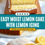 Moist Lemon Cake Recipe