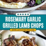 Rosemary Garlic Grilled Lamb Chops Recipe