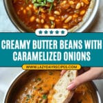 Caramelised Onion Butter Beans Recipe