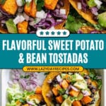 Sweet Potato and Black Bean Tostadas Recipe