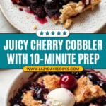 Easy Cherry Cobbler Recipe