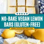 Creamy Vegan Lemon Bars Recipe