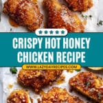 Baked Crunchy Hot Honey Chicken Recipe