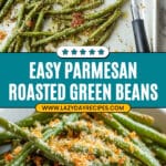 Parmesan Roasted Green Beans Recipe
