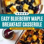 Blueberry Maple Breakfast Bake Recipe