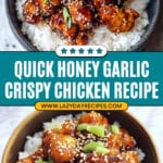 Honey Garlic Crispy Chicken Recipe