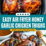 Air Fryer Honey Garlic Chicken Recipe