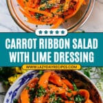 Carrot Ribbon Salad Recipe