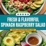 Spinach Raspberry Salad Recipe