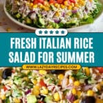 Italian Rice Salad Recipe