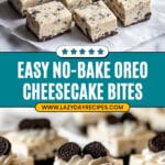 Small-batch No-bake Oreo Cheesecake Bites Recipe