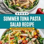 Quick Summer Tuna Pasta Salad Recipe