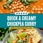 Easy Chickpea Curry Recipe
