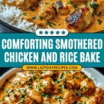 Smothered Chicken And Rice Recipe