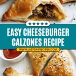 Cheeseburger Calzones Recipe