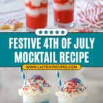 4th of July Layered Mocktail Recipe
