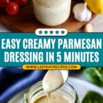 Creamy Parmesan Salad Dressing Recipe