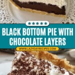 Black Bottom Pie Recipe