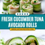 Cucumber Tuna Avocado Rolls Recipe