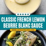 Classic French Lemon Beurre Blanc Recipe