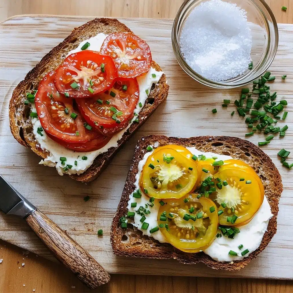 The Perfect Tomato Sandwich Recipe - Recipe Image
