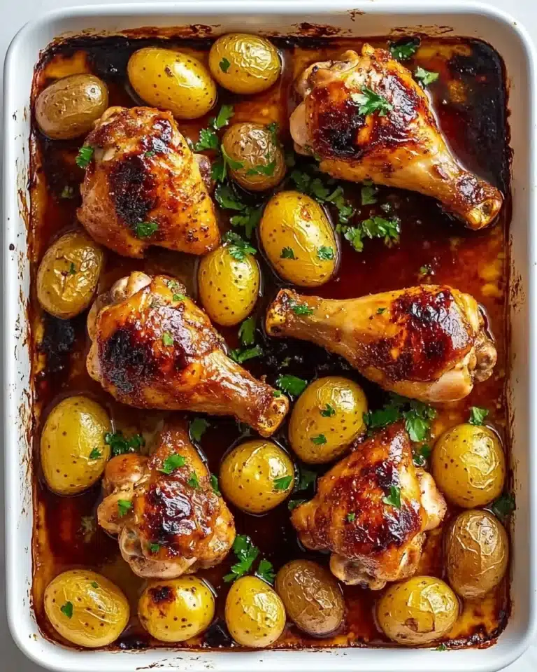One Pan Chicken and Potatoes Recipe