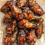 Honey Garlic Wings Recipe