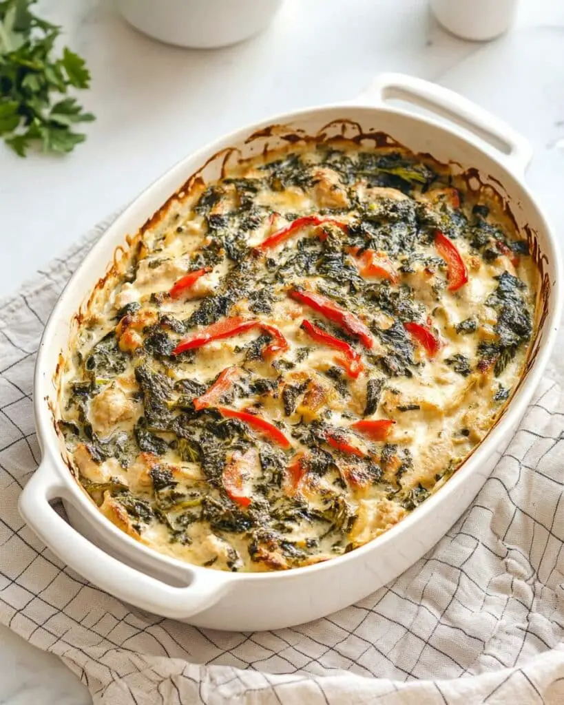 Creamy Chicken and Veggie Casserole Recipe