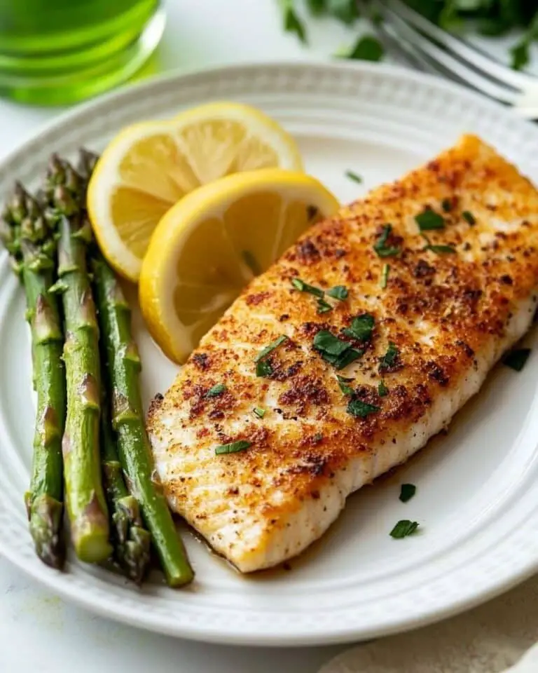 Crispy Air Fryer Cod with Lemon and Parsley Recipe