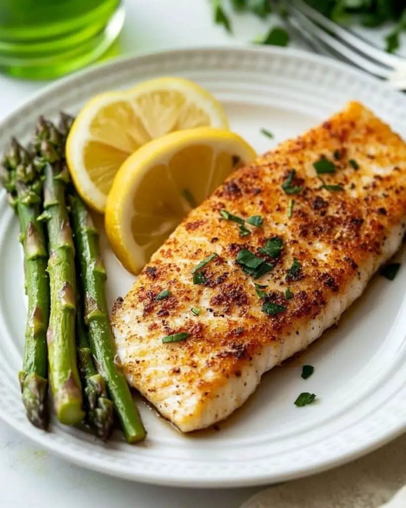 Crispy Air Fryer Cod with Lemon and Parsley Recipe